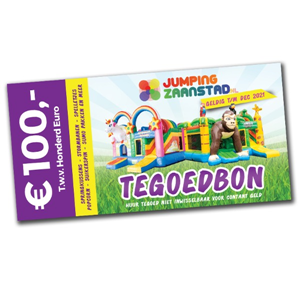 Tegoedbon € 100,-