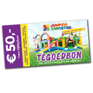 Tegoedbon € 50,-